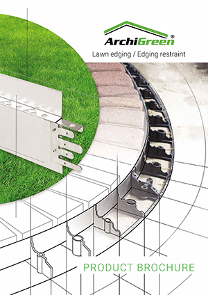 ArchiGreen lawn edging product brossure